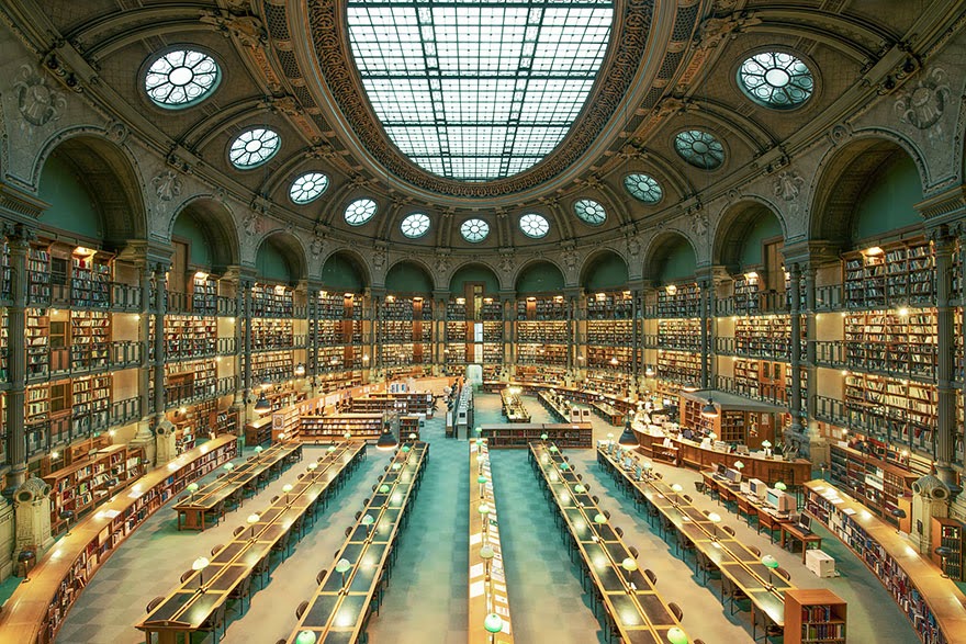 Bibliothèque Nationale de France, Paris - House Of Books The Most Majestically Beautiful Libraries Around The World Photographed By Franck Bohbot